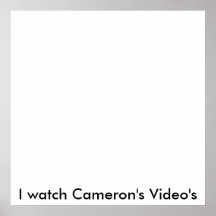 Miro el vídeo de Cameron Poster