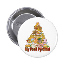 Mis bocados de Junk Food del ~ de la pirámide de a Pins