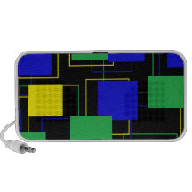 Mis cuadrados iPod altavoz