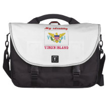 Mis Islas Vírgenes de la identidad Bolsas Para Ordenador