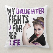 Mis LUCHAS de la hija para su vida Almohada