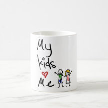 Mis niños me aman taza