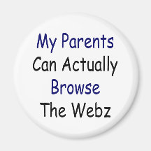 Mis padres pueden hojear realmente el Webz Imanes De Nevera
