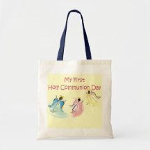 Mis primeros regalos del día de la comunión santa bolsa de mano