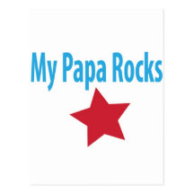 Mis rocas de la papá postal