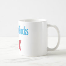 Mis rocas de la papá tazas de café