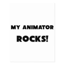 ¡MIS ROCAS del animador! Postal
