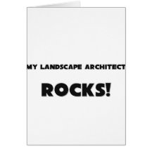 ¡MIS ROCAS del arquitecto paisajista! Felicitación