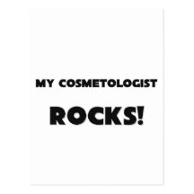 ¡MIS ROCAS del Cosmetologist! Tarjeta Postal