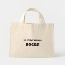 ¡MIS ROCAS del diseñador de la joyería! Bolsa De Mano