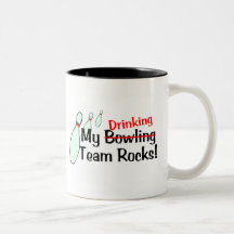 Mis rocas del equipo de los bolos taza