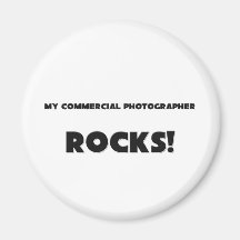 ¡MIS ROCAS del fotógrafo del anuncio publicitario! Imán De Nevera