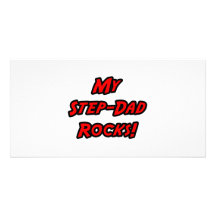 Mis rocas del Paso-Papá Tarjeta Con Foto Personalizada