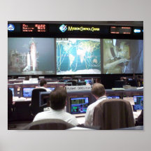 Misión Control Center (STS-102) Poster