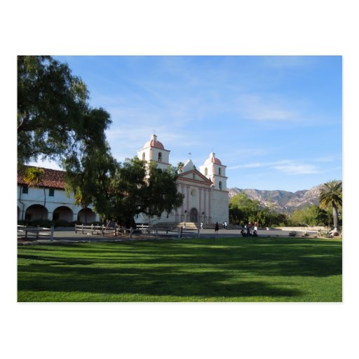 Misión de Santa Barbara, California Postal