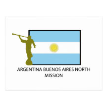 MISIÓN DEL NORTE LDS DE LA ARGENTINA BUENOS AIRES POSTALES