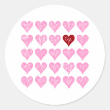Mismo corazones de la cereza etiquetas  
