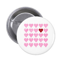 Mismo corazones de la cereza pin
