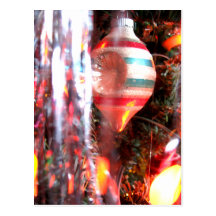 Mismo fotografía del ornamento del navidad del vin tarjeta postal