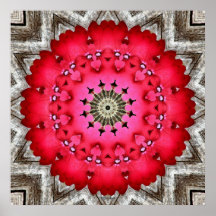 Mismo mandala de la verbena posters