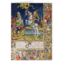 Missal de San Jorge de Topusko Tarjeta