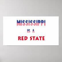 Mississippi es un estado rojo poster