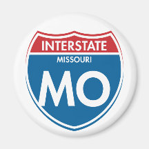 Missouri de un estado a otro MES Imán De Frigorifico