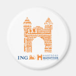 Mitad-Maratón de Hartford: Arco Imán De Frigorifico