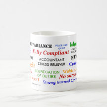¡Mitigador de la tensión del contable!! Taza
