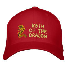 Mito del dragón gorra de béisbol bordada