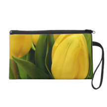 Mitón amarillo de los tulipanes