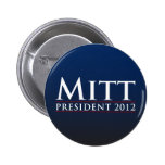 Mitón para el presidente 2012 pin