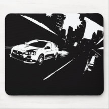 Mitsubishi Lancer Evoluion Alfombrillas De Ratones