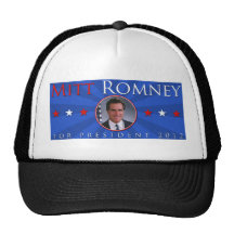 Mitt Romney 2012 blancos rojos y azules Gorra