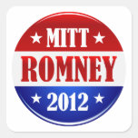 Mitt Romney 2012 Colcomanias Cuadradas