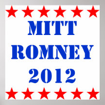 Mitt Romney 2012 Posters