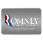 Mitt Romney 2012 - Presidente Imanes Rectangulares