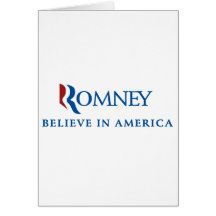 Mitt Romney 2012 Tarjeton