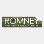 Mitt Romney - camo Etiqueta De Parachoque