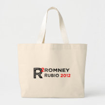 Mitt Romney Marco Rubio 2012 R2 Bolsas Lienzo