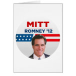 Mitt Romney para el presidente 2012 de los E.E.U.U Felicitación
