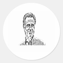¡Mitt Romney para el presidente! Pegatinas Redondas