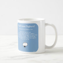 MJ1582, "Mahoney Joe", "yogurt congelado", yogur, Tazas De Café