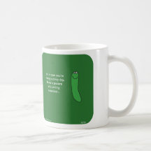 MJ1585, "mahoney Joe", "cucumbe sonriente de cucum Taza De Café