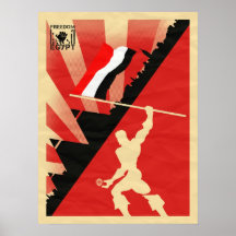MKD - LIBERTAD EGIPTO POSTER