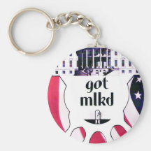 Mlkd conseguido llavero personalizado
