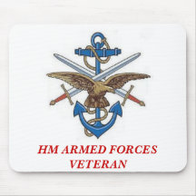 MOD10, VETERANO DE LAS FUERZAS ARMADAS DEL HM ARMA ALFOMBRILLA DE RATÓN