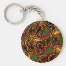 MOD Brown Paisley Llavero