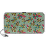 MOD retra del vintage magnífico floral iPod Altavoz
