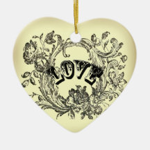 Moda beige de París del amor del tatuaje del vinta Ornatos